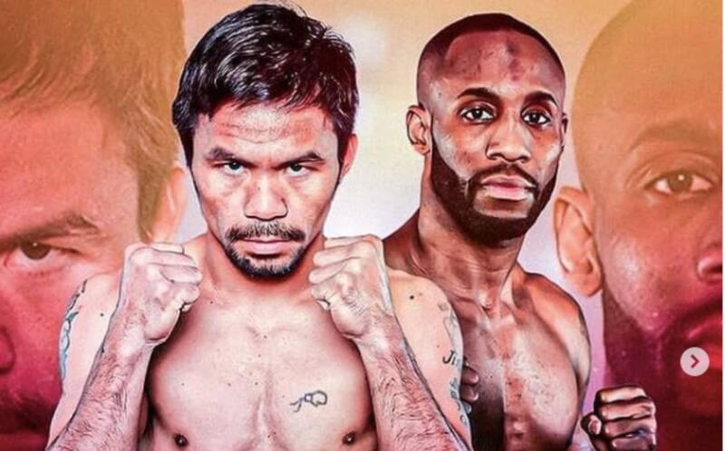 El último rival de Pacquiao como boxeador fue el cubano Yordenis Ugás en 2021.