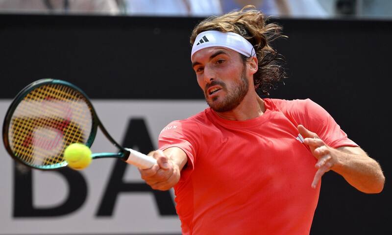 El último título de Tsitsipas en el circuito ATP fue en abril, tras coronarse en el Masters 1000 de Montecarlo. (Foto: EFE)
