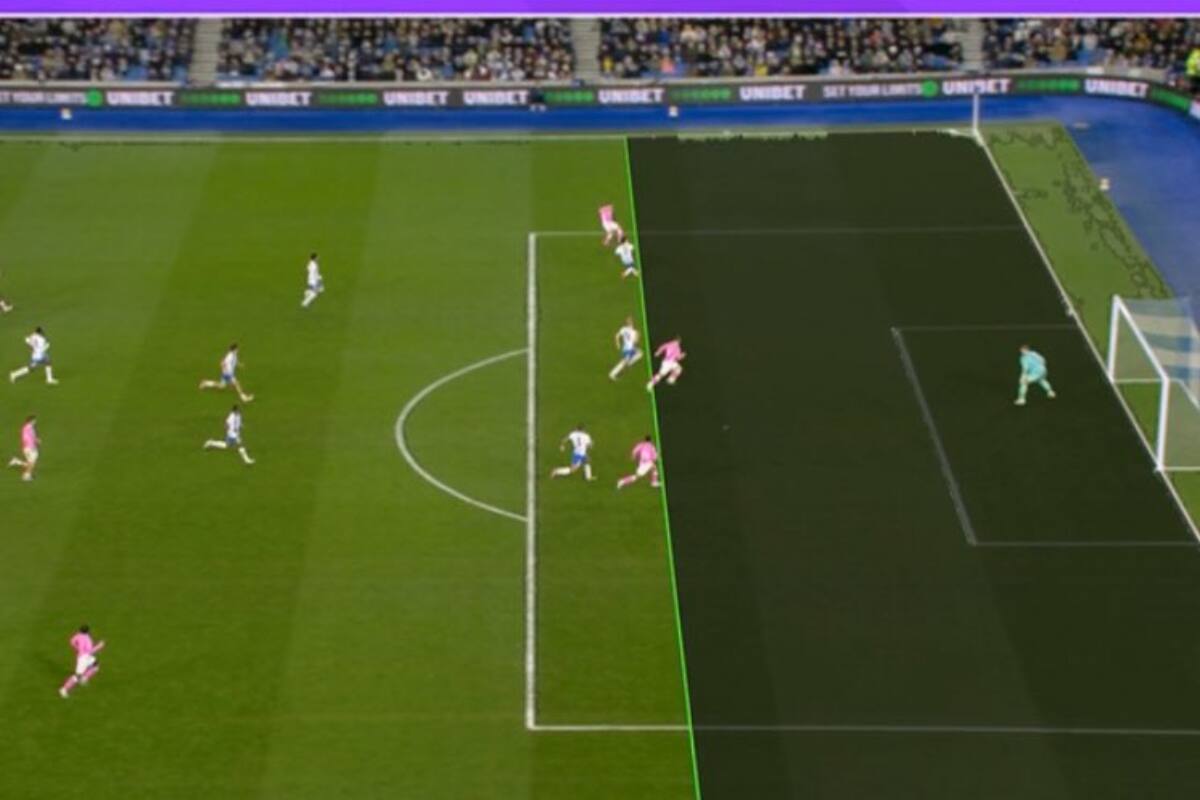 anuló un gol del Southampton ante Brighton de forma polémica (el jugador offside no participó directamente de la jugada).