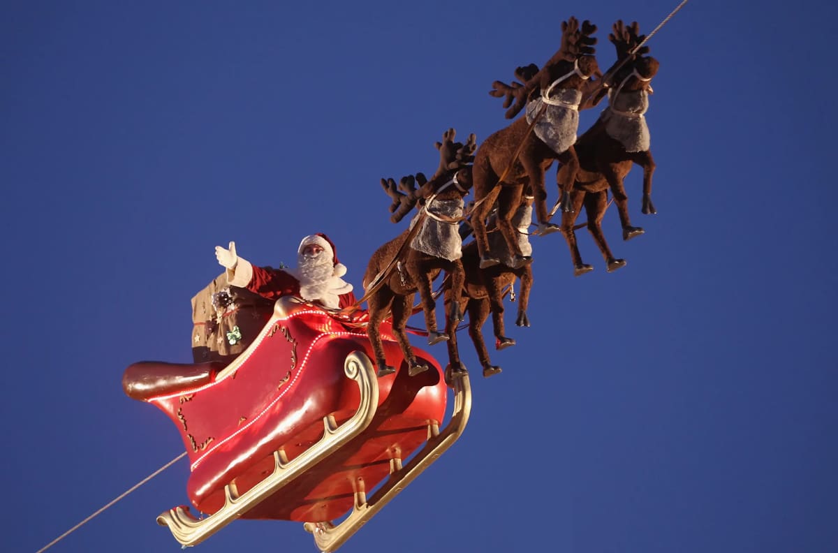 ¿Dónde está el Viejito Pascuero?: Sigue su viaje alrededor del mundo y en tiempo real con esta aplicación