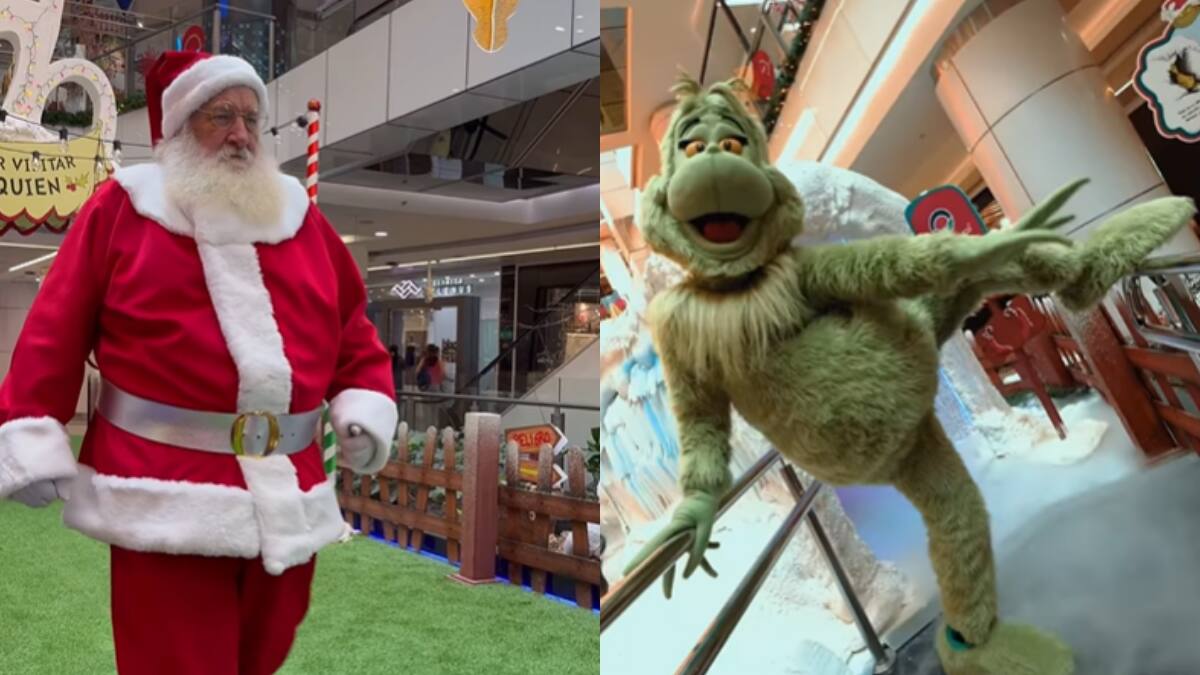 ¿El Viejito Pascuero o el Grinch?: Ven a conocerlos a ambos en un panorama imperdible en la Región Metropolitana