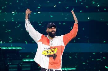 ¿Cuántos puntos de rating marcó la primera chamba de Eladio Carrión en Viña 2025?