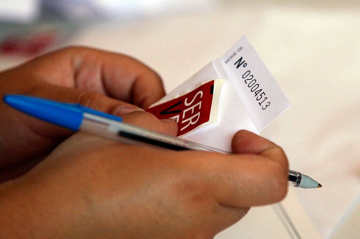 Durante las Elecciones 2024, es obligatorio el uso de lápiz pasta azul.
