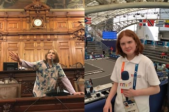 Quién es Elías Collado, el joven notero sensación de los Juegos Panamericanos 2023