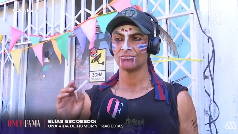 Esta fue su comentada aparición actual en "Only Fama".