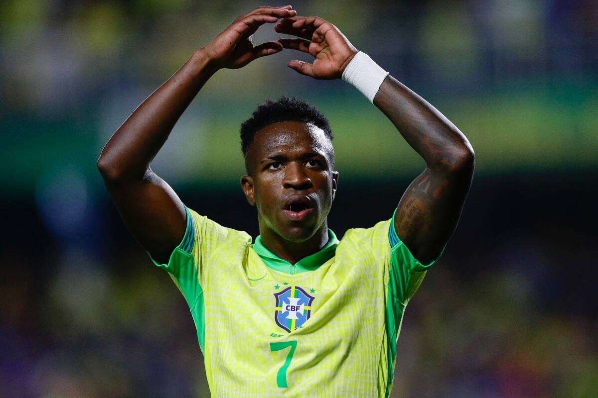 Vinicius es la gran figura de Brasil. EFE