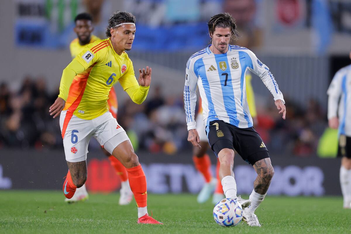 Argentina empató ante Colombia.