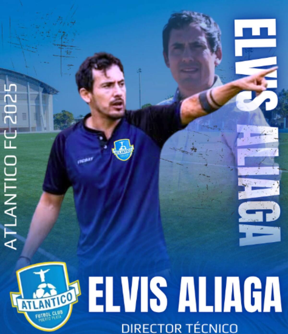 Fue oficializado como DT del Atlanta FC de República Dominicana.