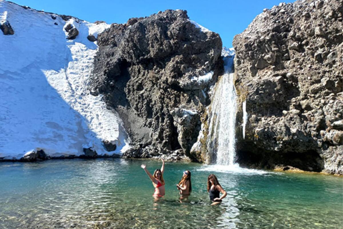 El lugar se encuentra en la zona alta del Cajón del Maipo.
Foto: Cajondelmaipo.cl