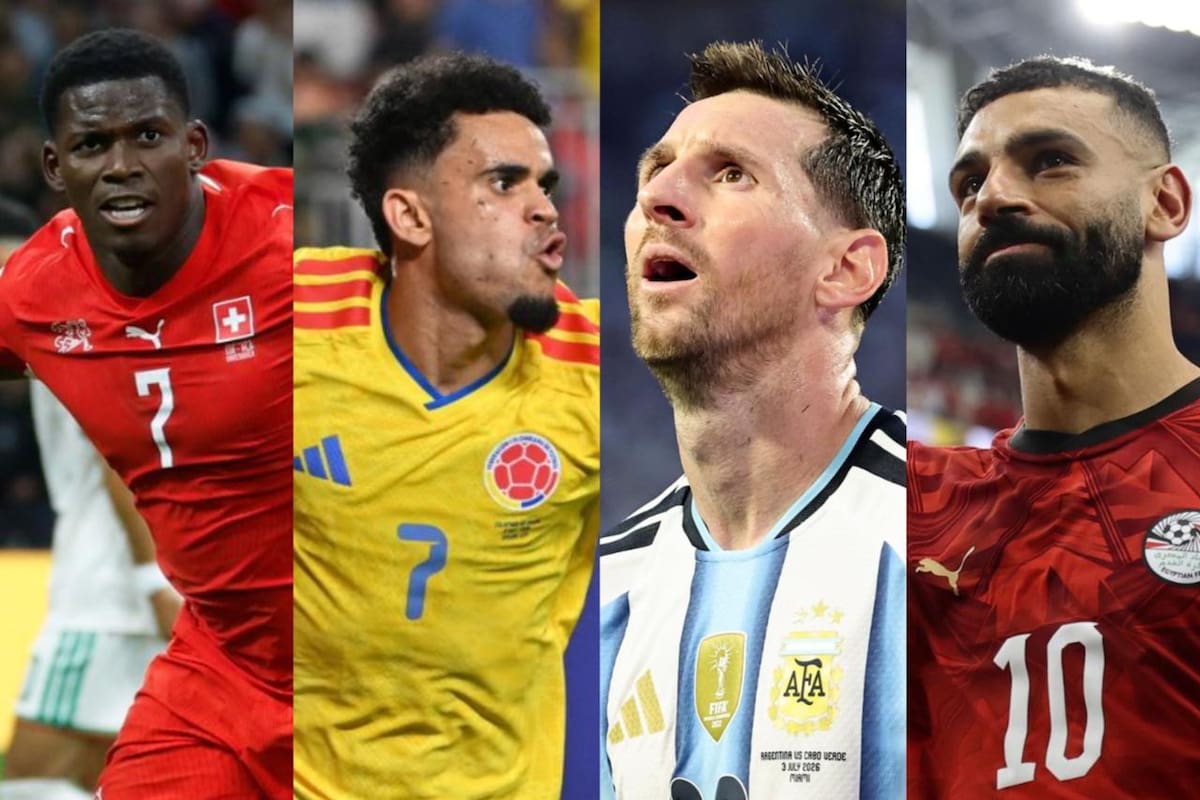 Suiza, Colombia, Argentina y Egipto disputarán sus partidos de octavos de final del Mundial 2026. Foto: EFE.
