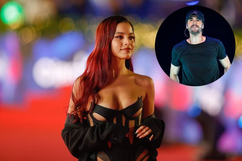 y el polémico beso de Enrique Iglesias.