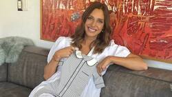 Emilia Daiber adelanta el Día de la Madre mostrando su pancita con 8 meses de embarazo