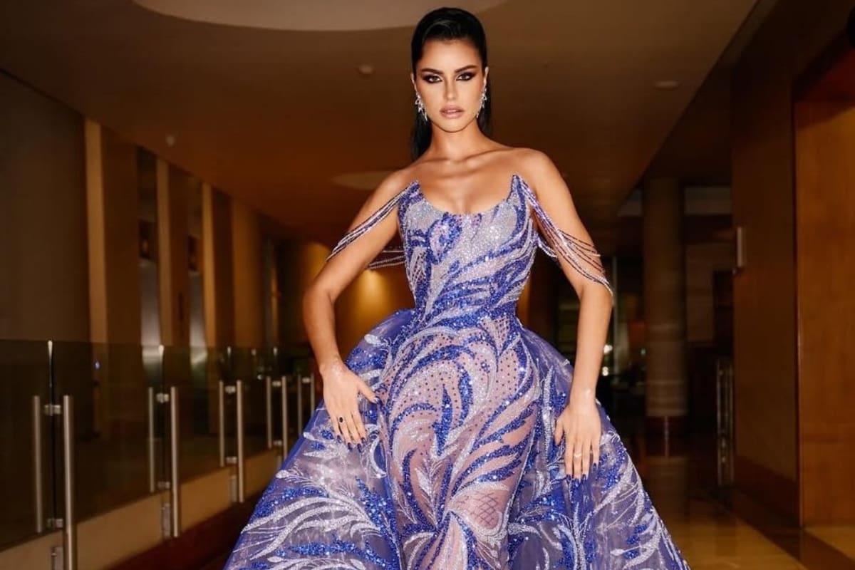Emilia Dides llenó la Alfombra Roja con su presencia.