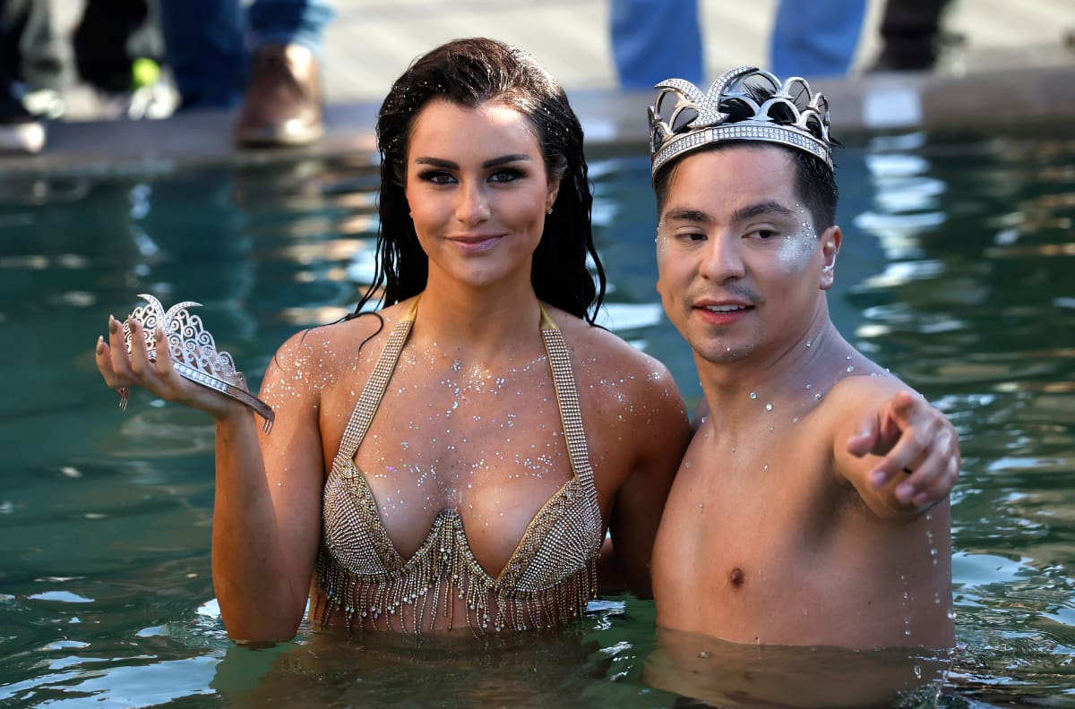VIDEO | Revive el piscinazo de Camilo González, el nuevo rey del Festival de Viña 2025