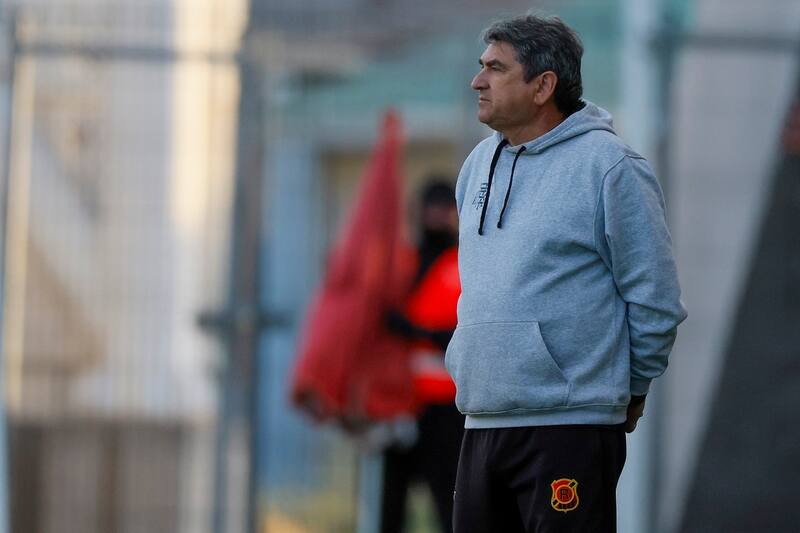 El DT en su paso por Rangers de Talca. Agencia Aton