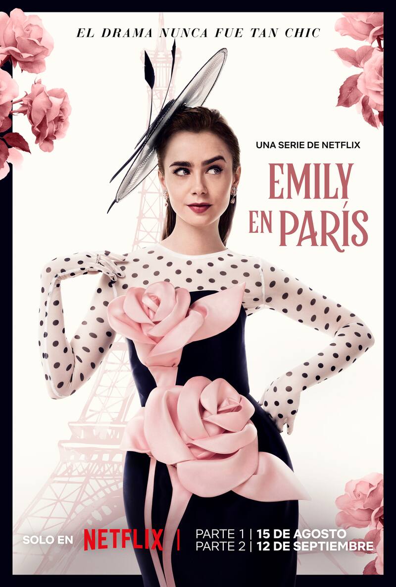 “Emily en París” y las fechas de estreno de la cuarta temporada en Netflix