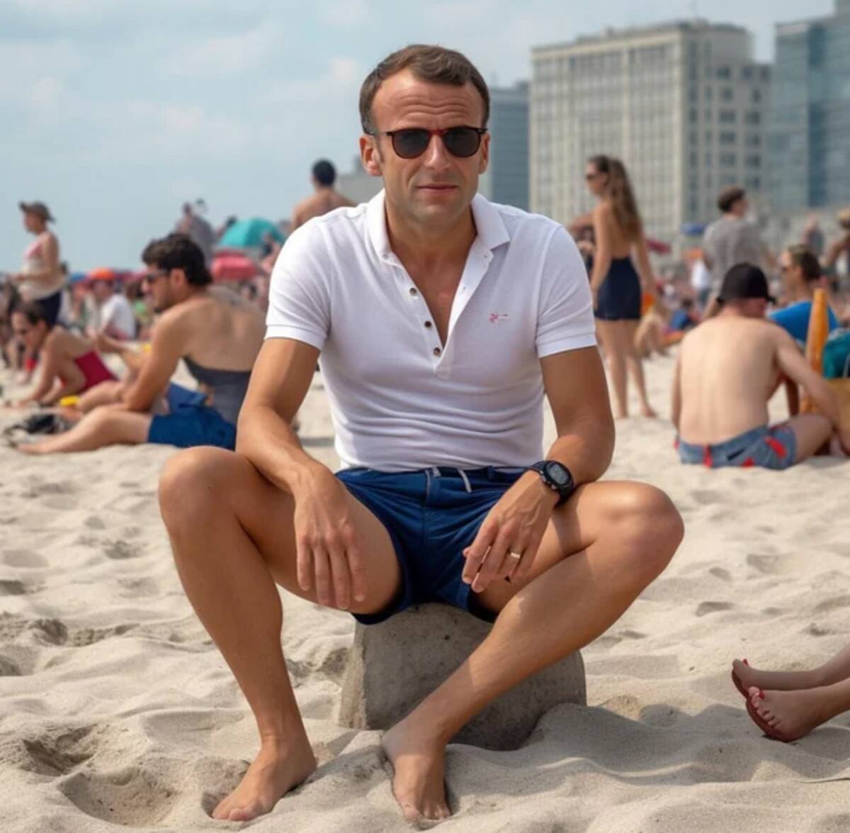 Emmanuel Macron, presidente de Francia