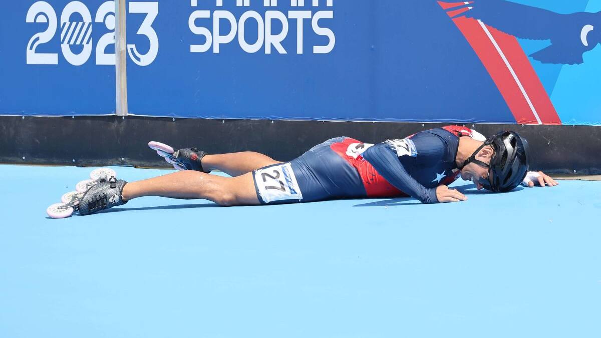 “Quería tirar el casco lejos y decir varias palabrotas”: El desahogo de Emanuelle Silva tras su accidentada carrera en Santiago 2023