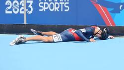 “Quería tirar el casco lejos y decir varias palabrotas”: El desahogo de Emanuelle Silva tras su accidentada carrera en Santiago 2023