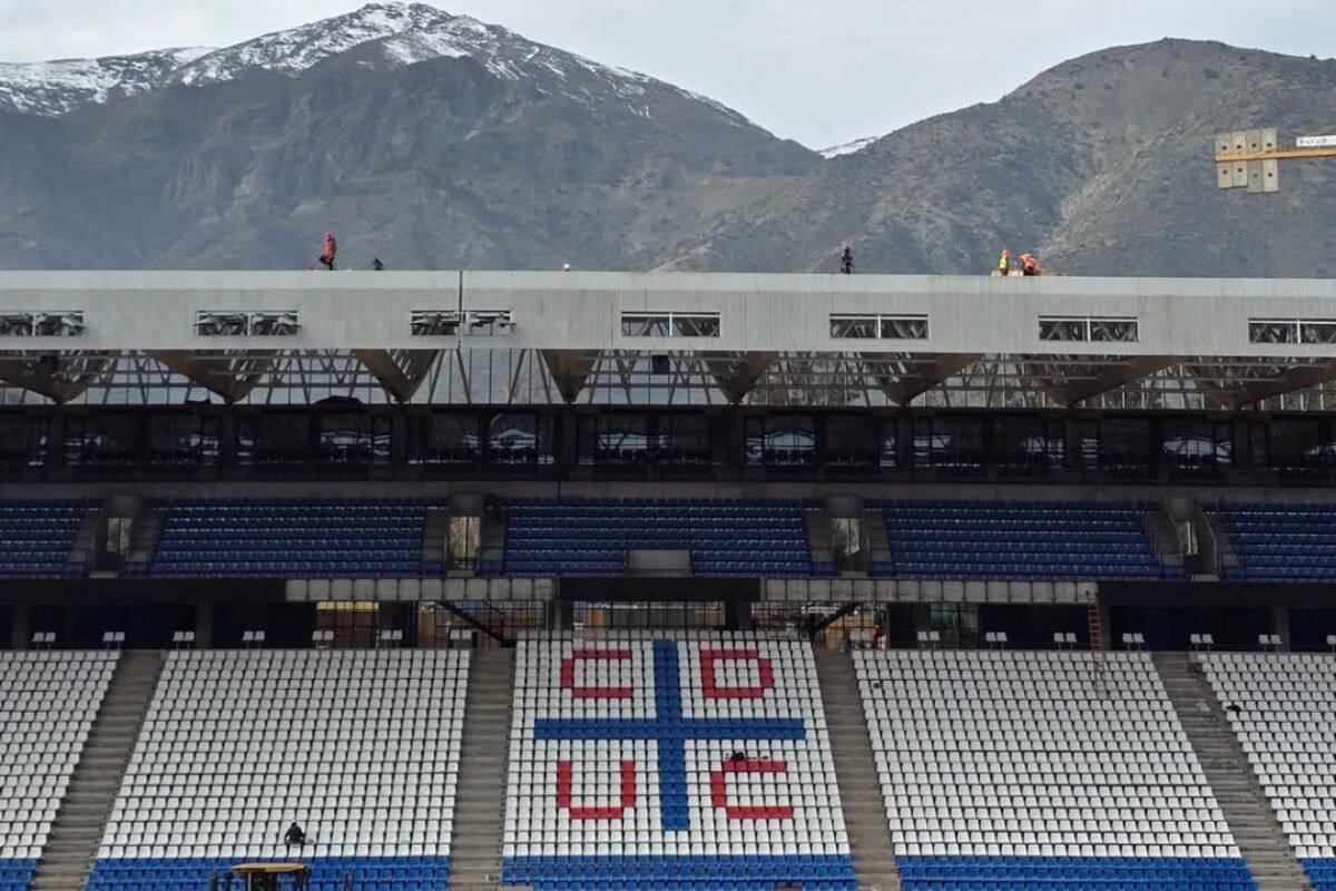 esperan inaugurar el Claro Arena a fines de julio o principio de agosto.
