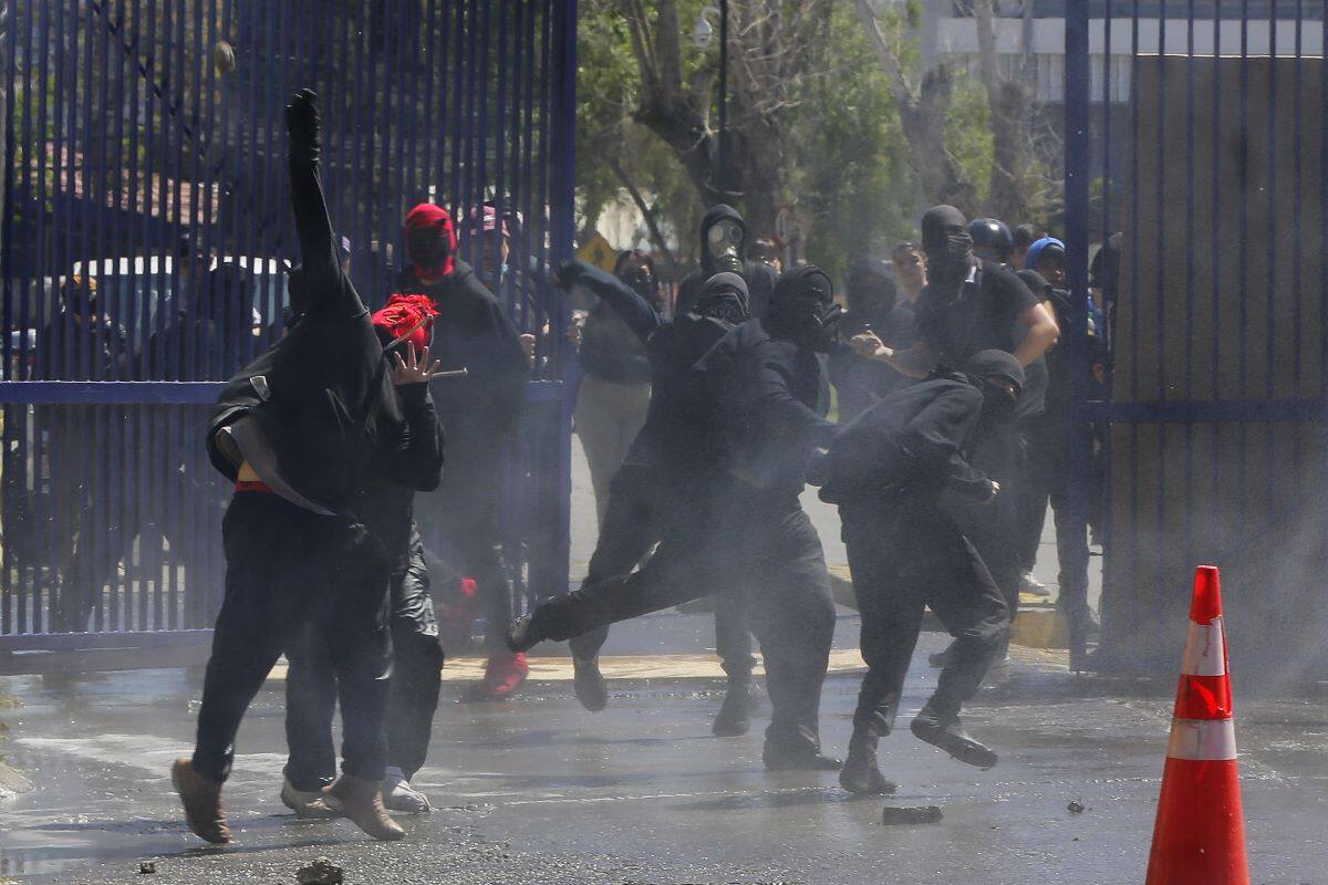 Durante los últimos días una serie de incidentes se han desarrollado en el centro de Santiago.