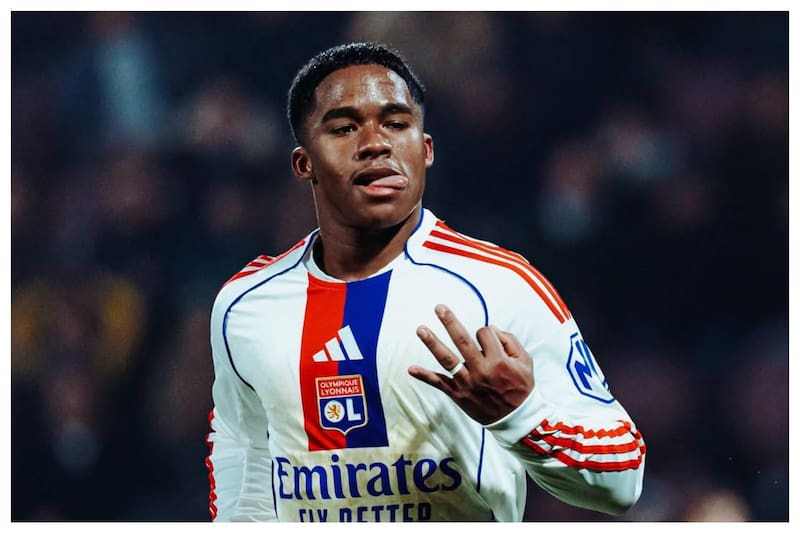 El joven delantero está encontrando su mejor versión con el Lyon. Foto: @Endrick en Instagram.