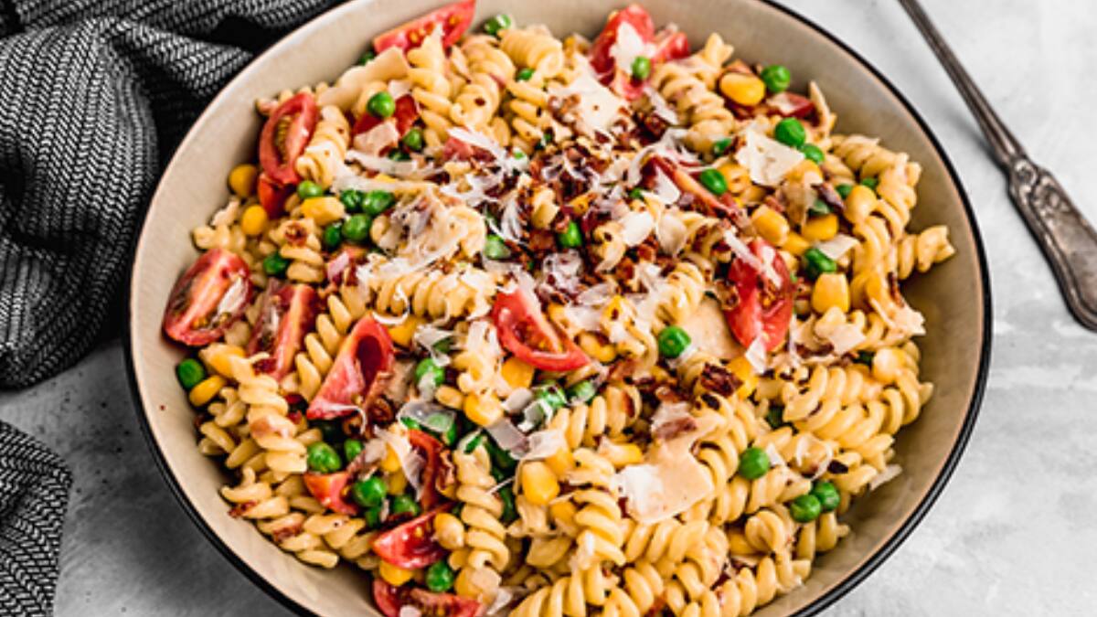 Receta de ensalada de pasta primavera: esta preparación es fácil y perfecta para el verano