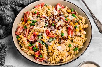 Receta de ensalada de pasta primavera: esta preparación es fácil y perfecta para el verano