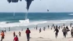 VIDEO | ¡Desde el aire! Aviones militares estadounidenses entregaron comida en Franja de Gaza