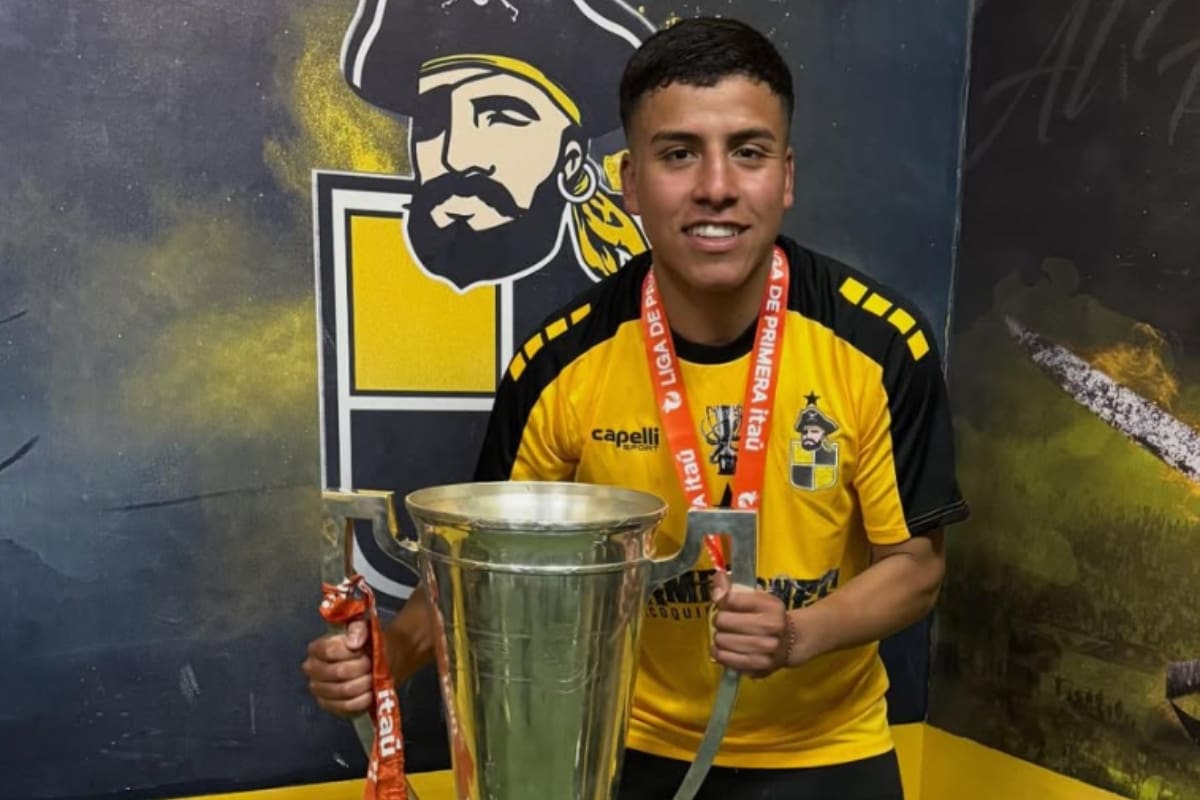 “Nunca pensé lograrlo tan joven”: la emoción de Martín Mundaca tras el título histórico de Coquimbo Unido”. Foto: Instagram neneee_10