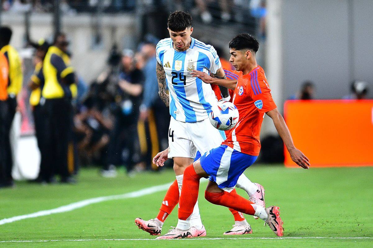 ante la Selección Chilena por las Eliminatorias Sudamericanas.