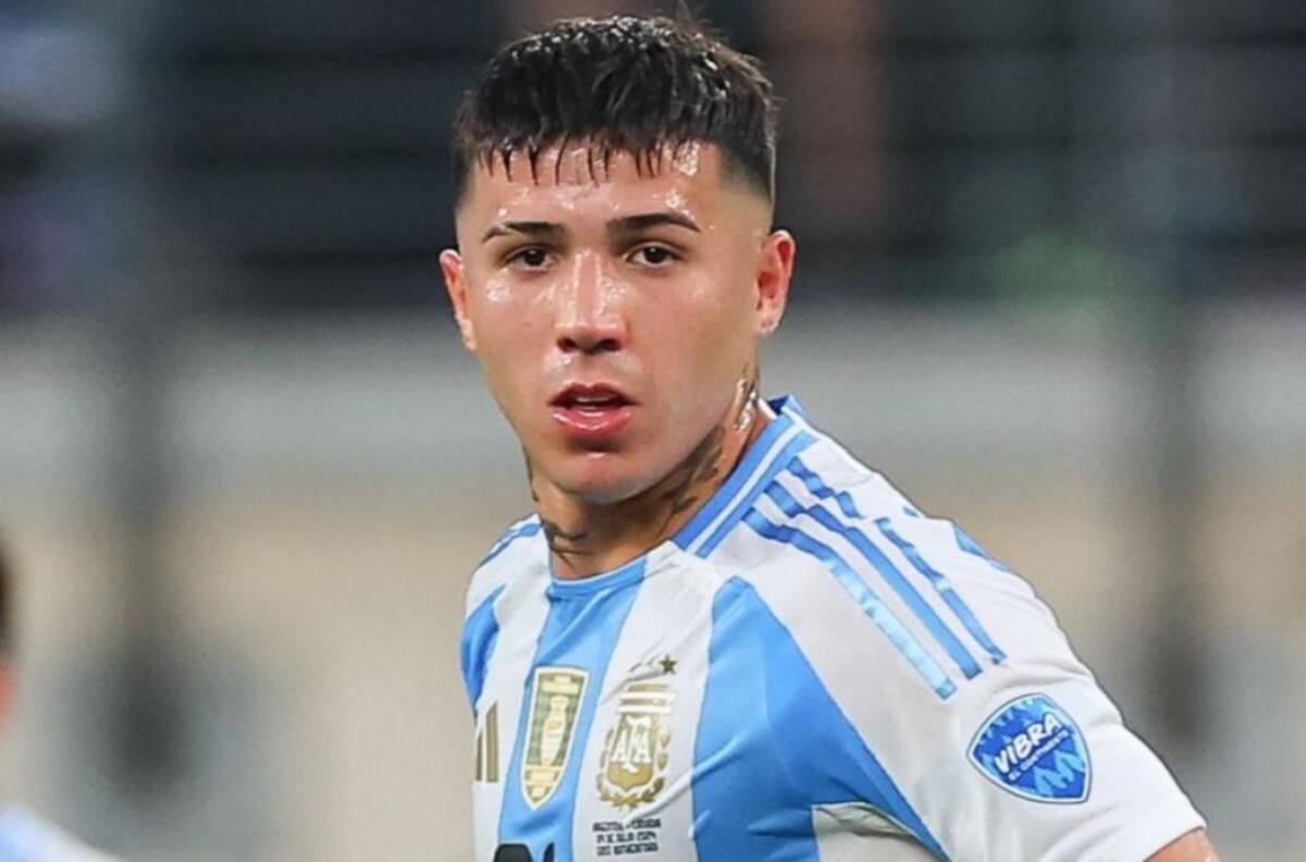 Echó pie atrás: Enzo Fernández se disculpó públicamente por sus cantos racistas tras ganar la Copa América