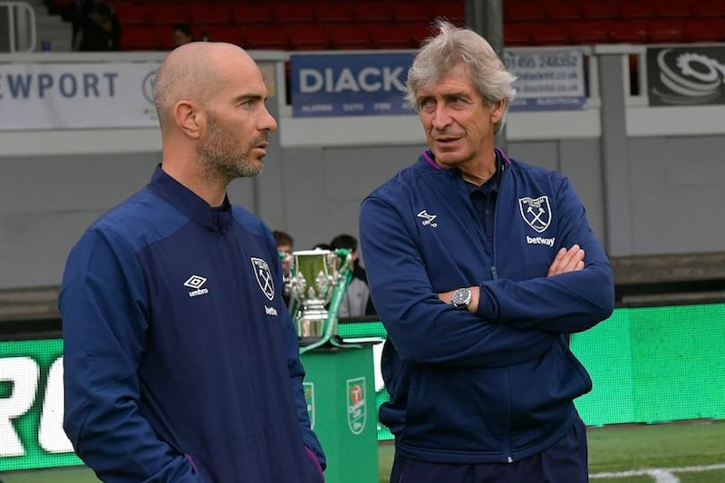 El italiano fue ayudante técnico de Manuel Pellegrini en el West Ham United. (Foto: West Ham United)