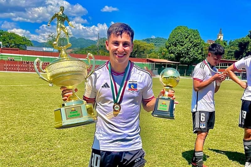 El canterano albo fue el MVP de la Copa Xerem disputada en Brasil