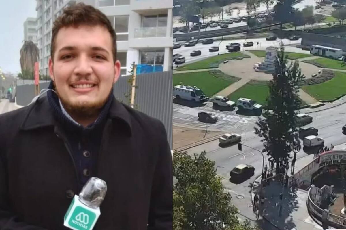 Equipo de Meganoticias es agredido en manifestaciones por el Día del Joven Combatiente