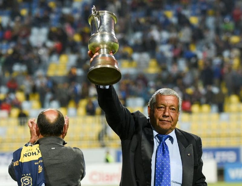 Uno de los "héroes del 76" con Everton.