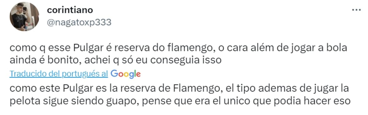 Elogios para Pulgar
