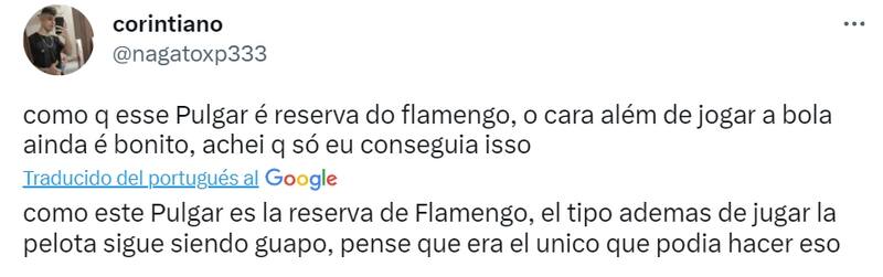 Elogios para Pulgar