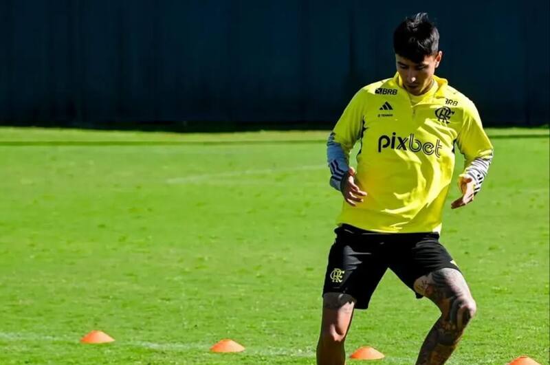 en la pretemporada del Flamengo.