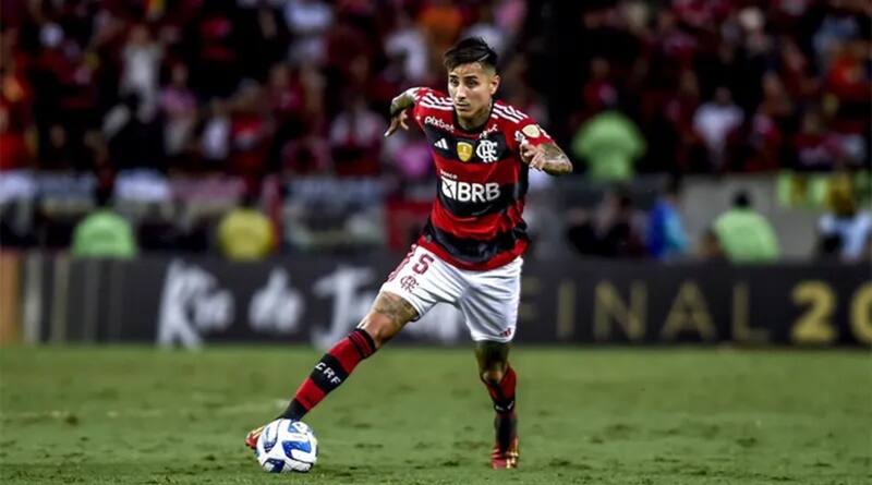 defendiendo al Flamengo.