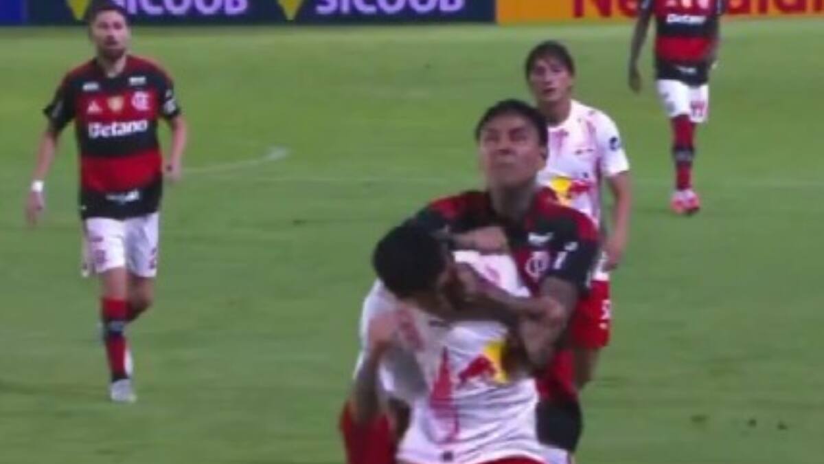 VIDEO | Erick Pulgar se fue expulsado en Flamengo y se pierde el partido contra Santos