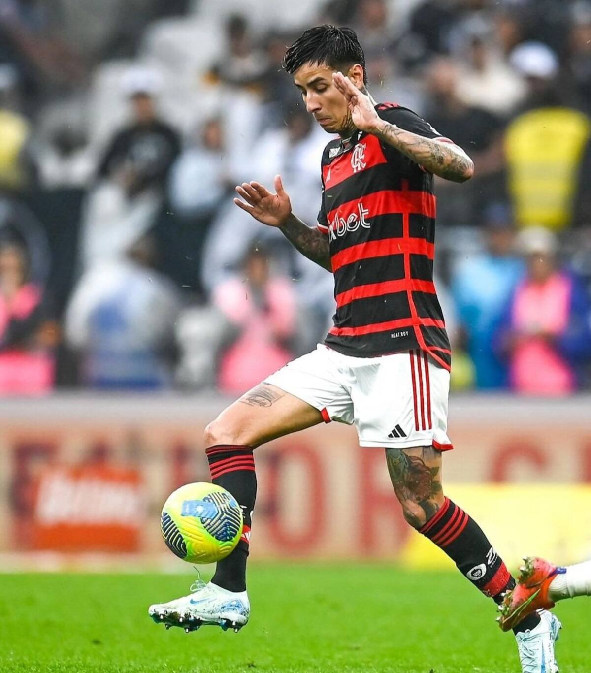 Erick Pulgar es titular indiscutido en Flamengo.