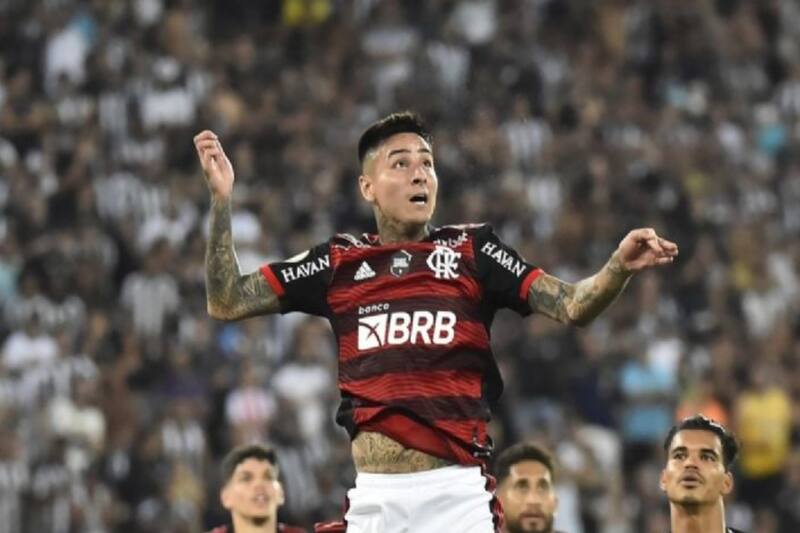 Erick Pulgar se quiere consolidar en Flamengo.