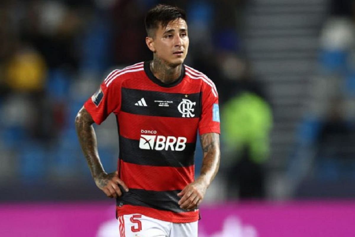 Erick Pulgar tomaría protagonismo en el Flamengo de Jorge Sampaoli.