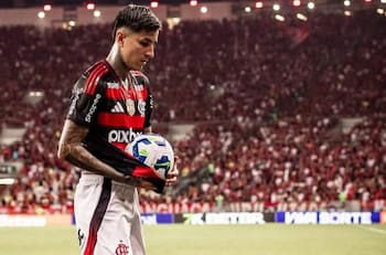 Partidazo con duelo de chilenos en Brasil: ¿Dónde ver HOY Sao Paulo vs Flamengo con Gonzalo Tapia y Erick Pulgar?