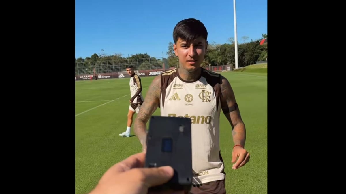 VIDEO | Flamengo sorprende a Erick Pulgar y le asigna un nuevo “trabajo”