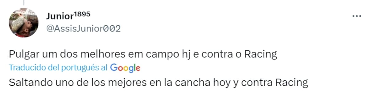 Elogios para Pulgar