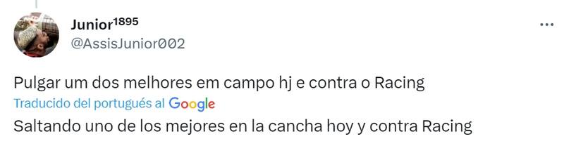 Elogios para Pulgar