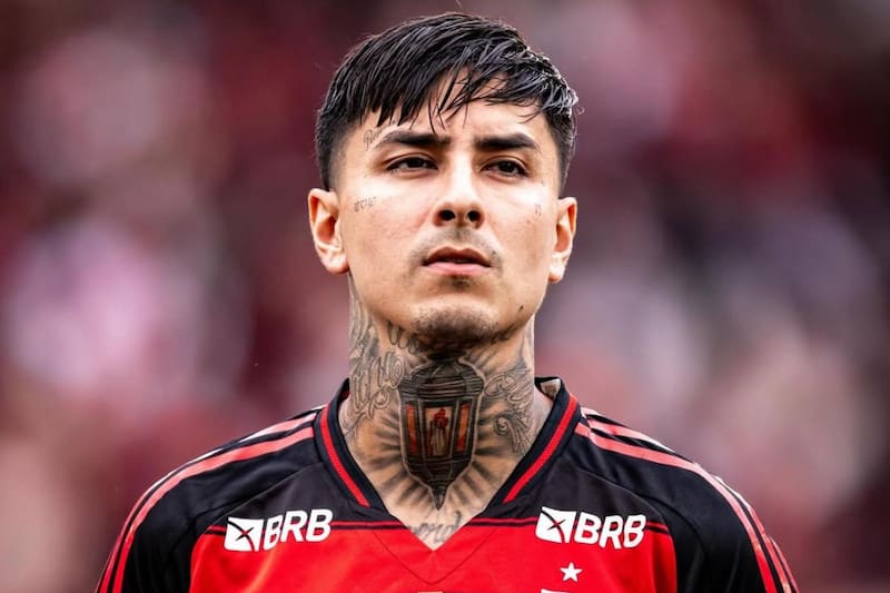 El chileno es inamovible en Flamengo. Foto: Erick Pulgar en Instagram.