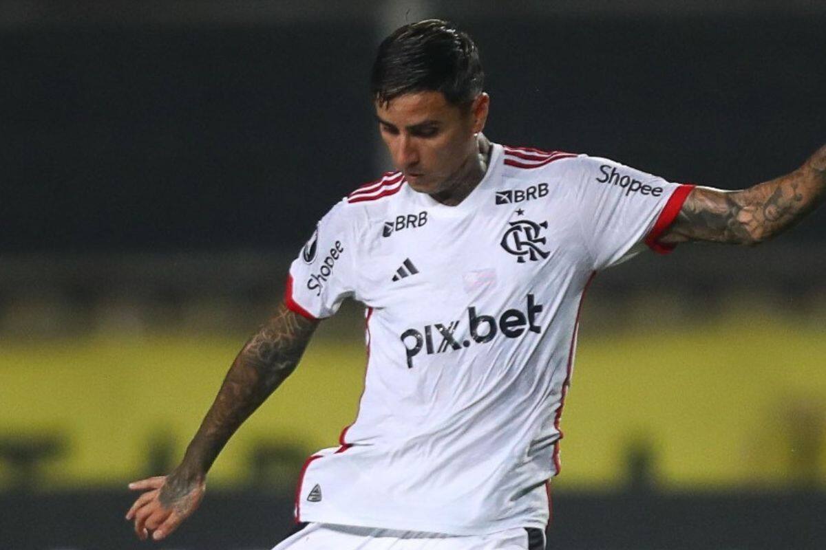 brilló en triunfo de Flamengo sobre Deportivo Táchira. Foto: Instagram Flamengo.
